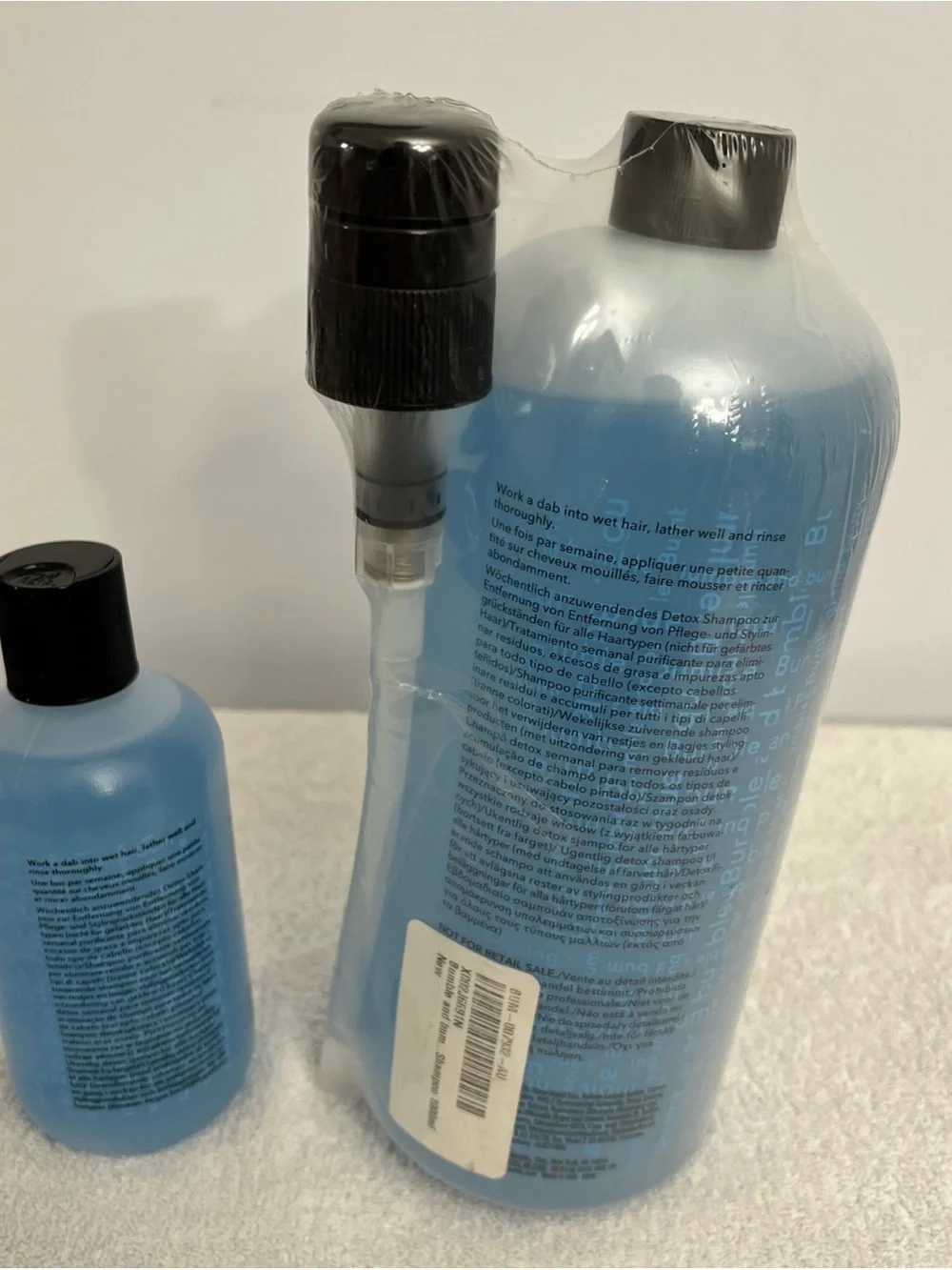 Bumble and bumble Sunday Clarifying Shampoo Set Of 2 Jumbo Size And Small Size